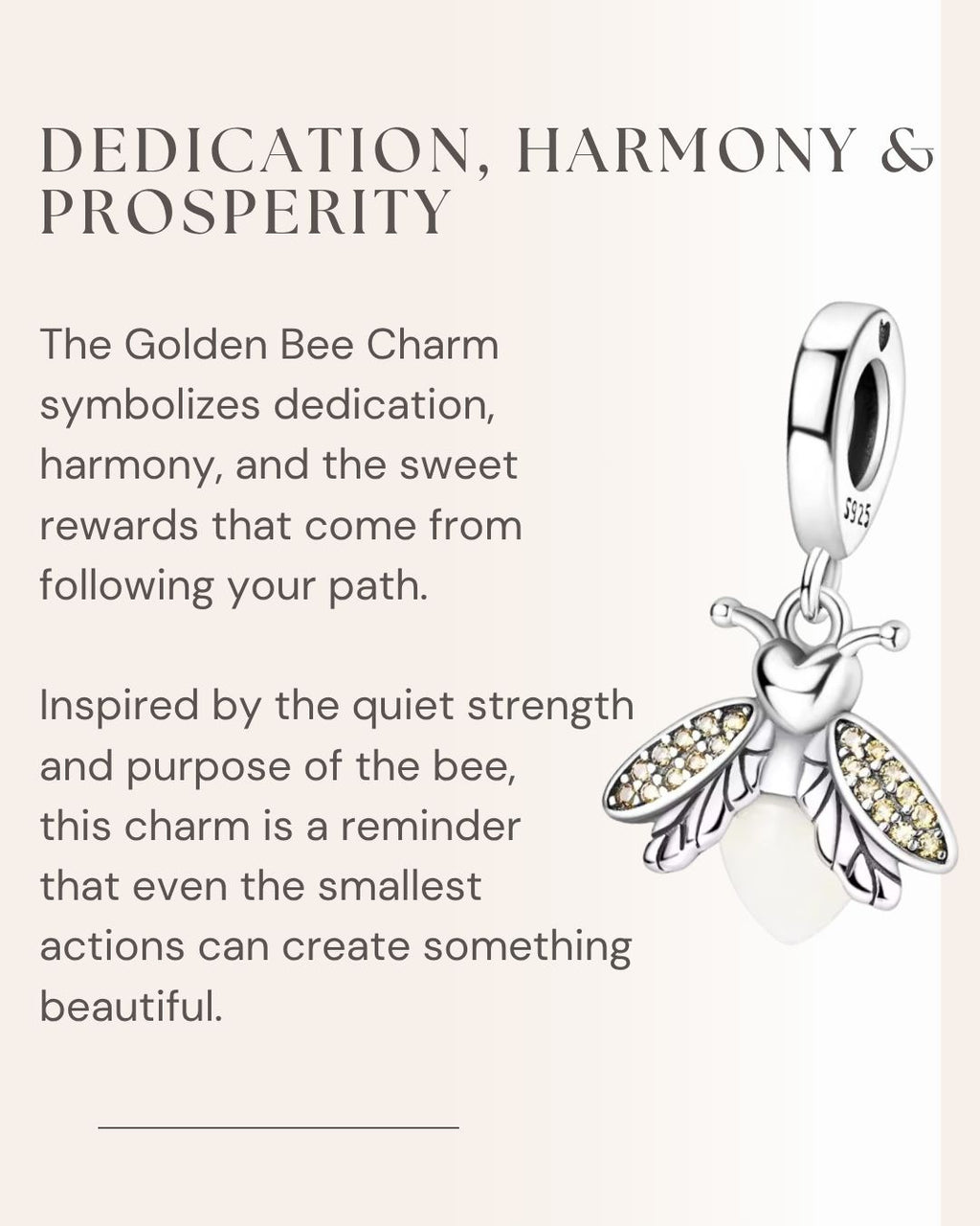 Sweet Bee Charm