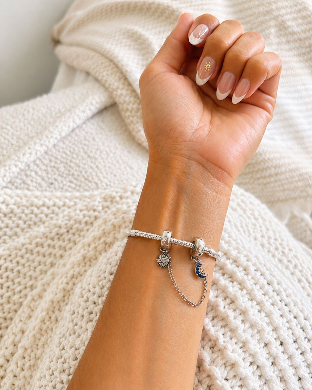 Sun & Moon Chain Charm