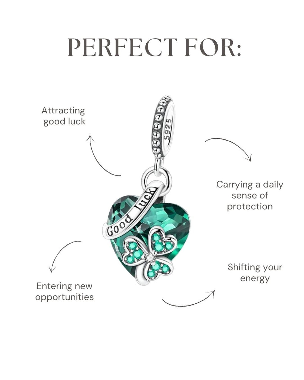 Emerald Luck Charm