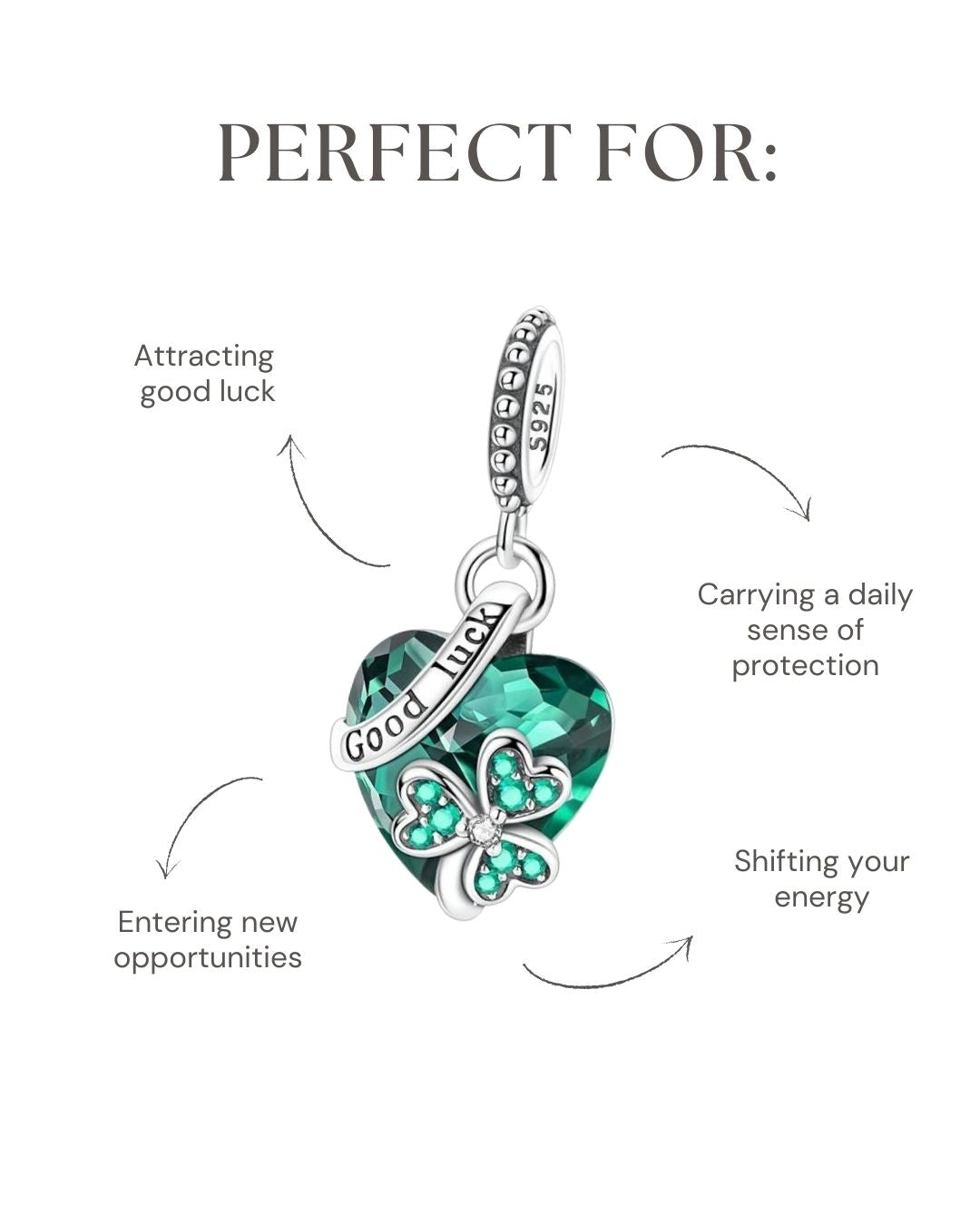 Emerald Luck Charm