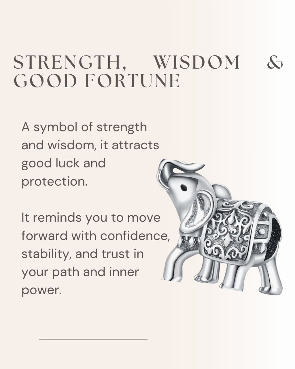Sacred Elephant Charm