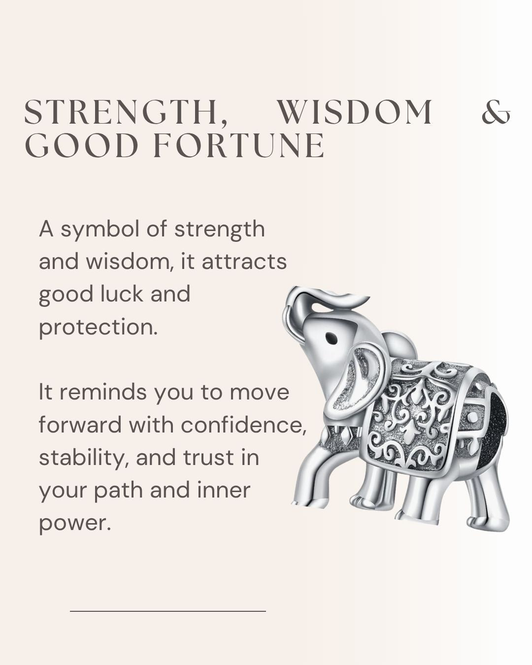 Sacred Elephant Charm