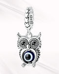 Evil Eye Owl Charm