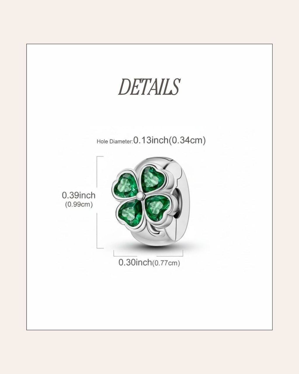 Lucky Clover Charm