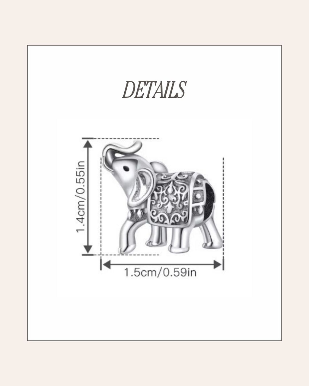Sacred Elephant Charm