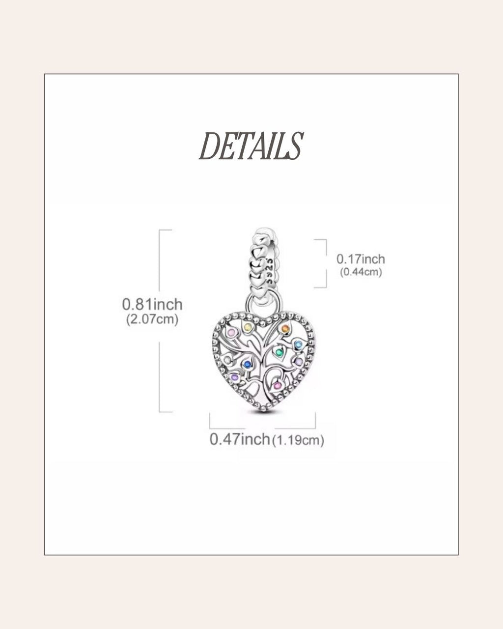 Tree of Love Charm