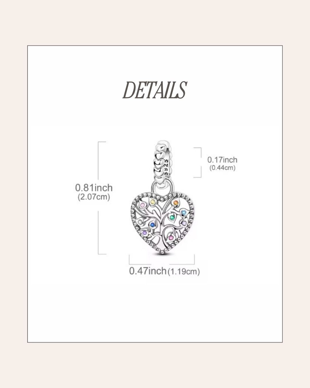 Tree of Love Charm
