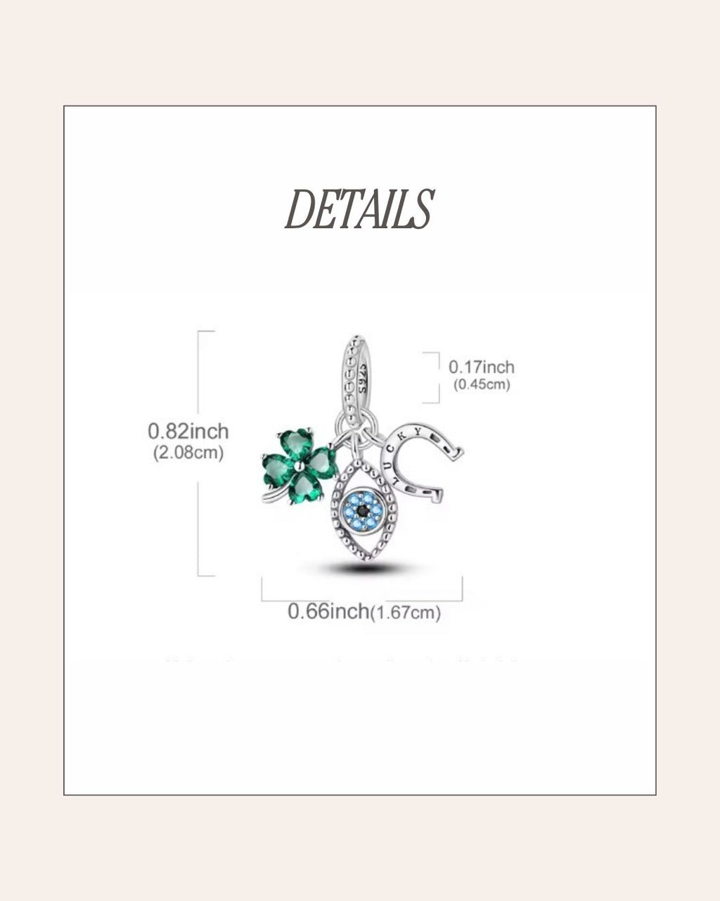 Triple Fortune Charm