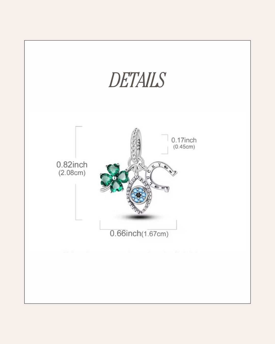 Triple Fortune Charm