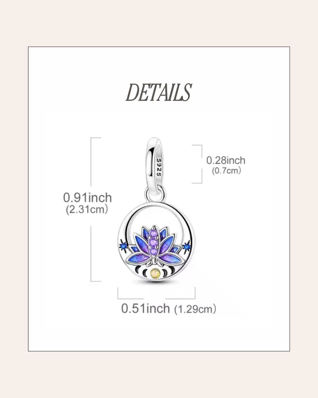 Cosmic Lotus Charm