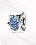 Blue Hamsa Charm