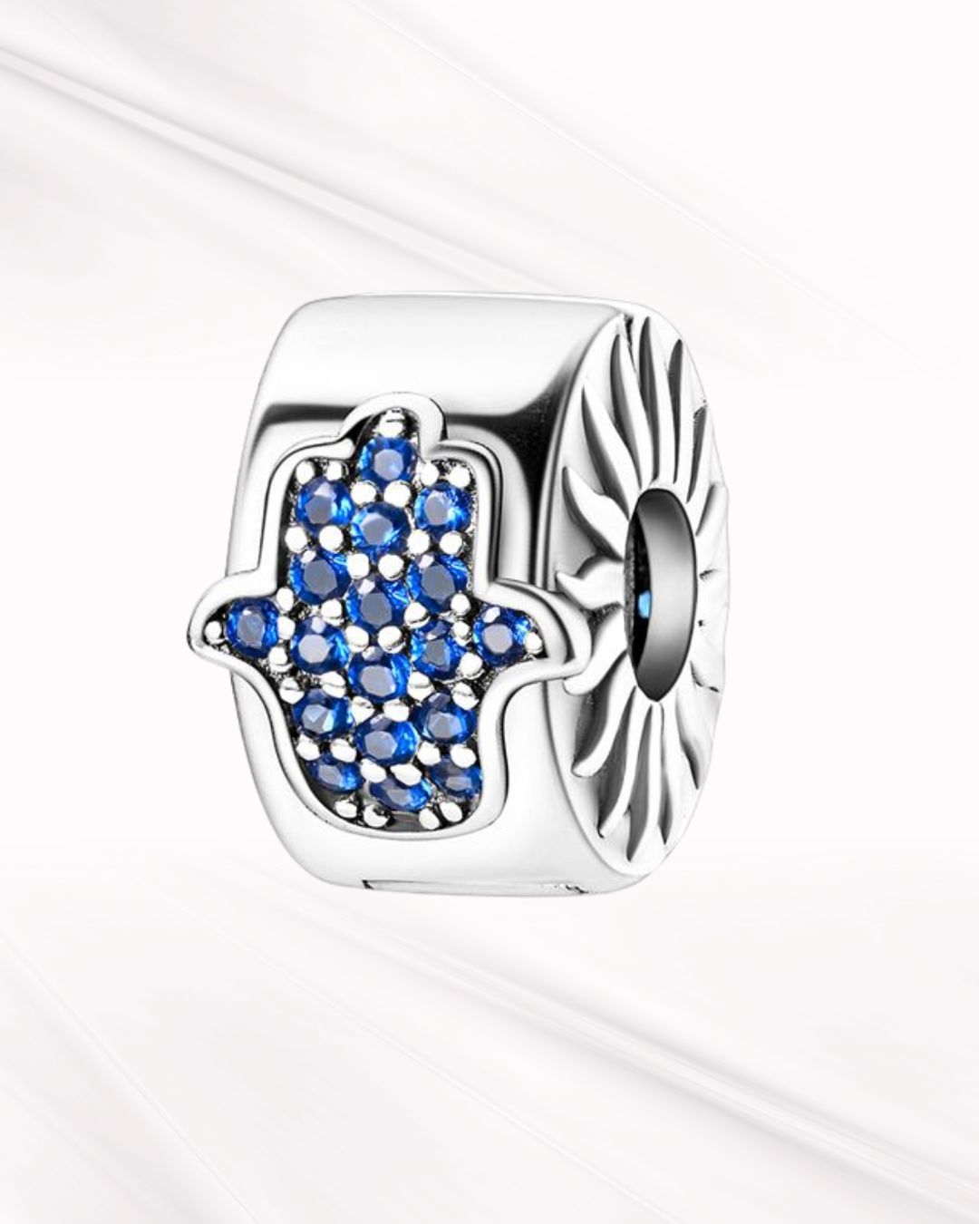 Blue Hamsa Charm