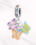 Trinity Butterfly Charm