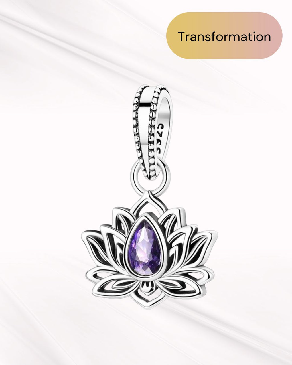 Lotus Transformation Charm