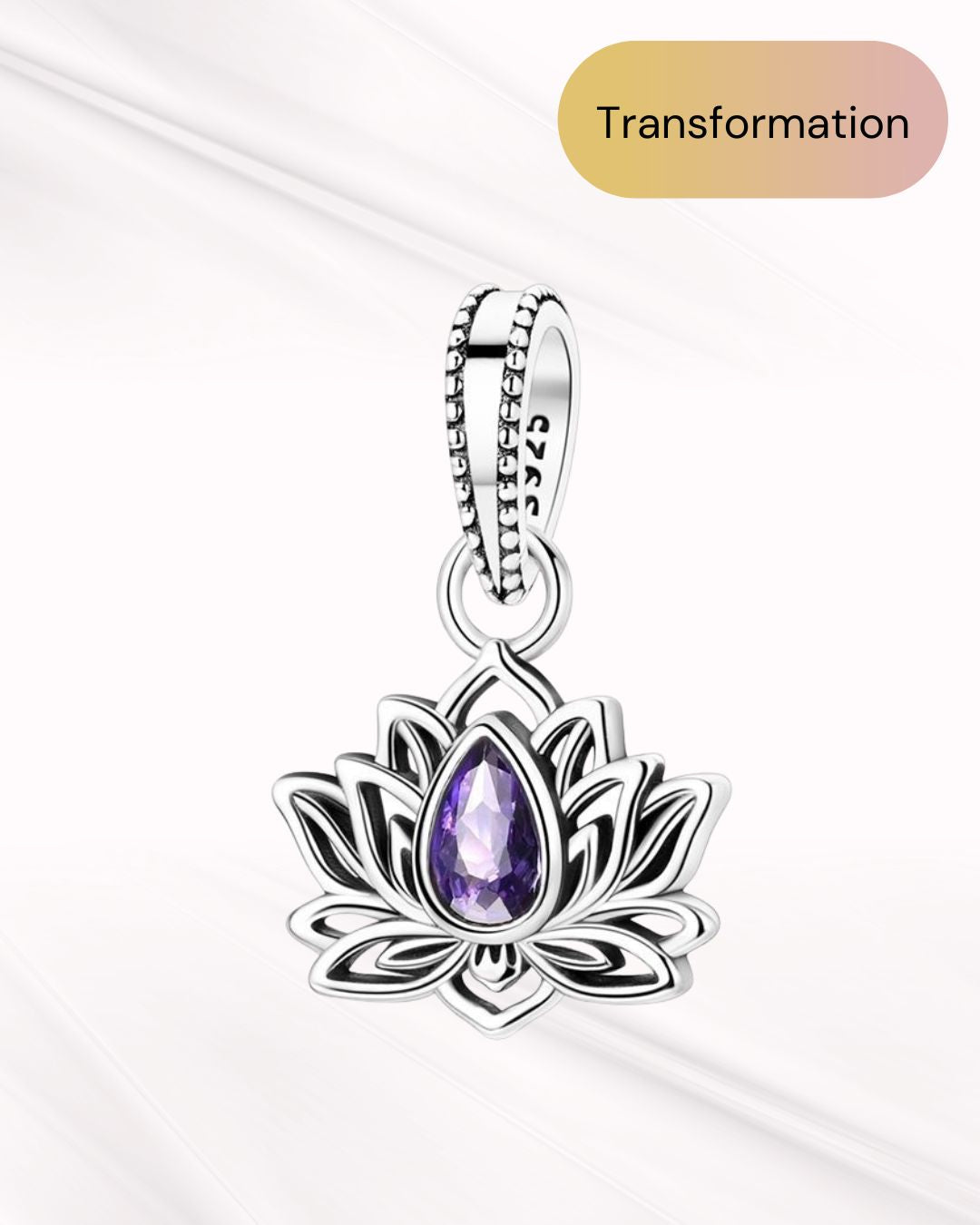Lotus Transformation Charm