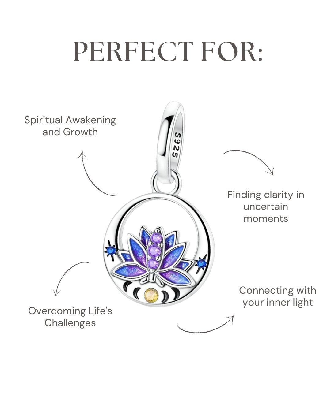 Cosmic Lotus Charm