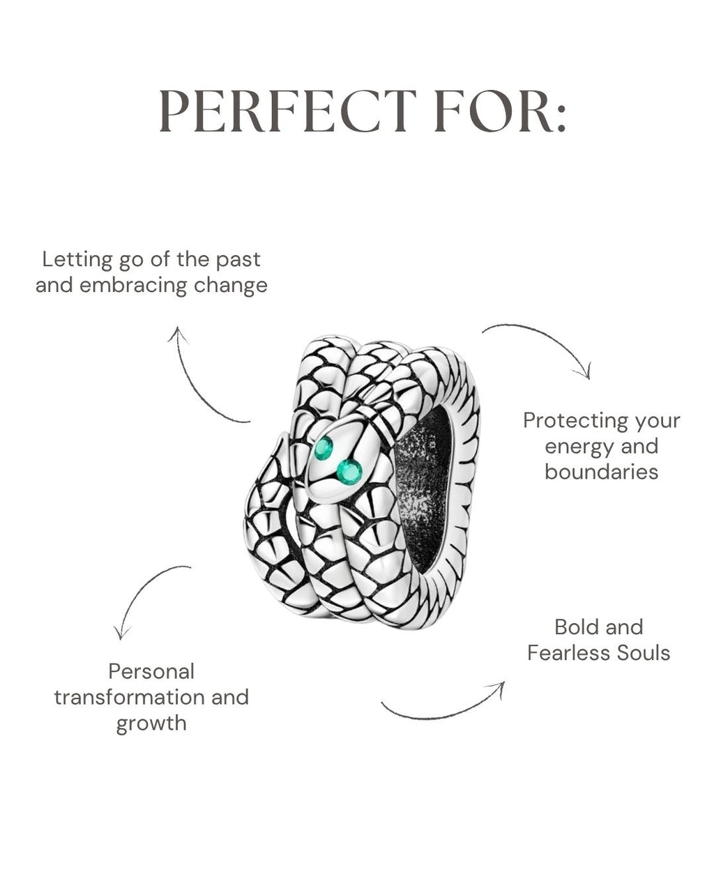 Serpent Guardian Charm