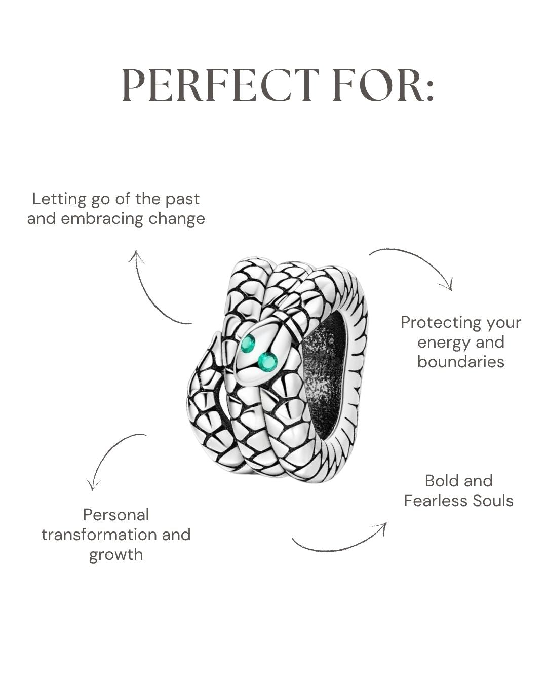 Serpent Guardian Charm