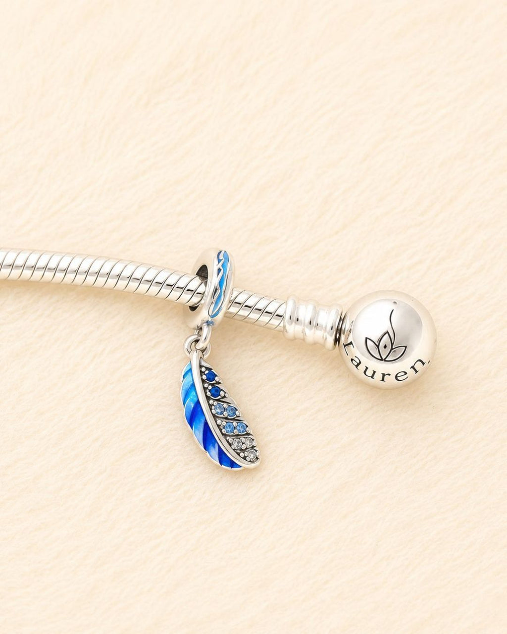 Ocean Wing Charm