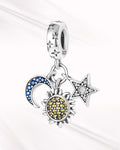 Sun Moon & Star Charm