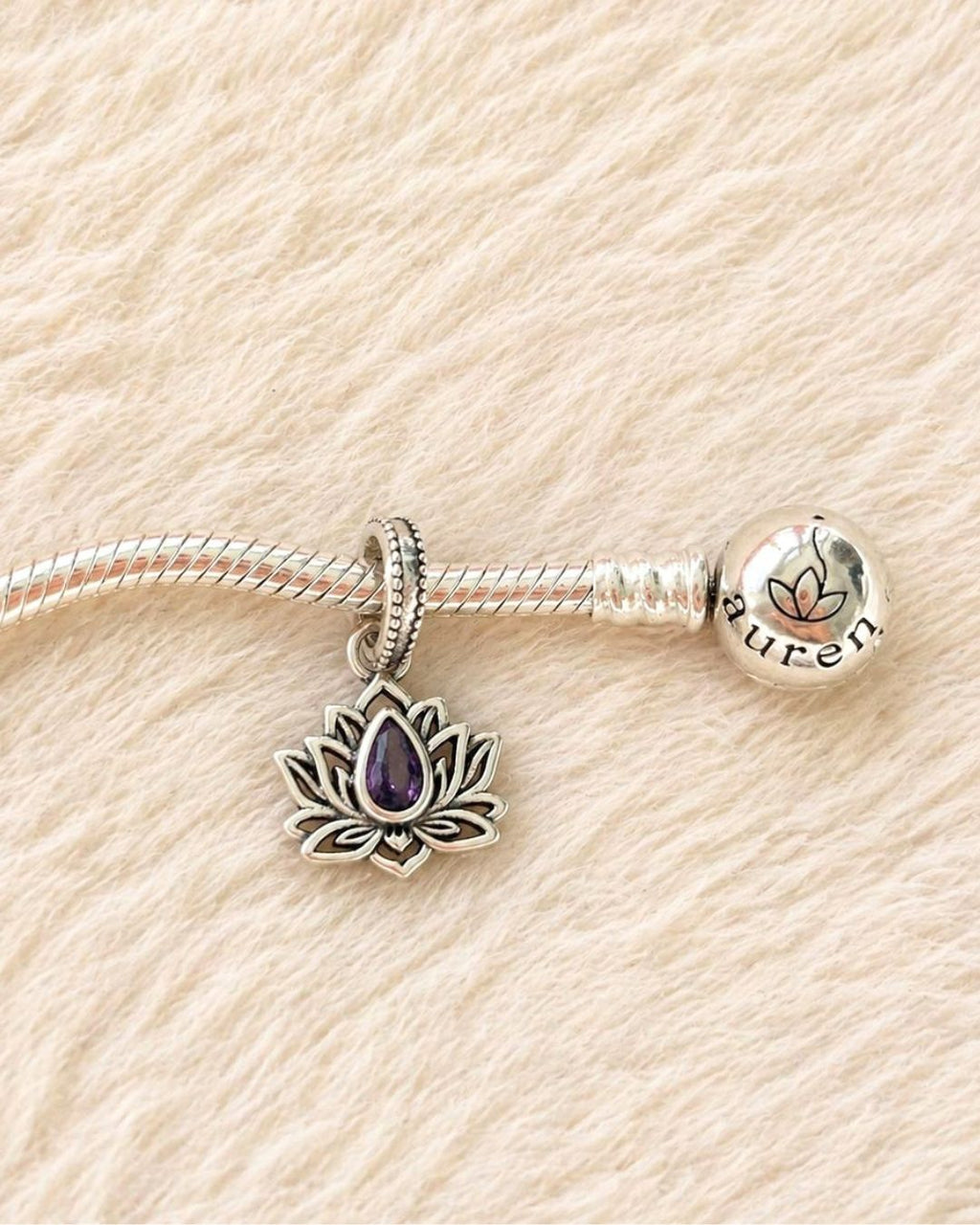 Lotus Transformation Charm