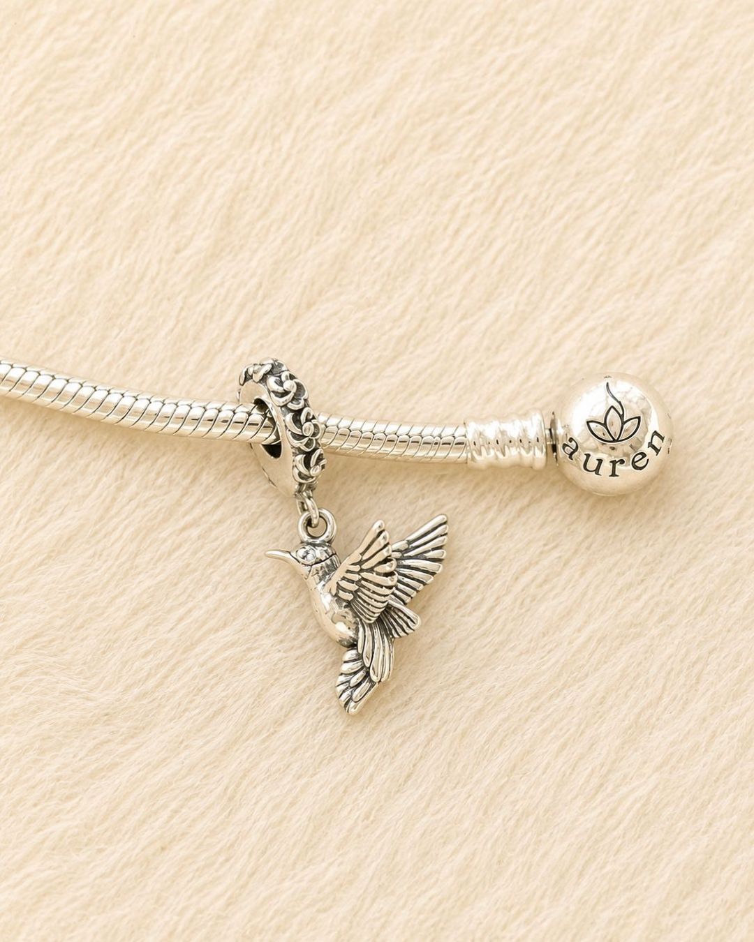 Hummingbird Flight Charm