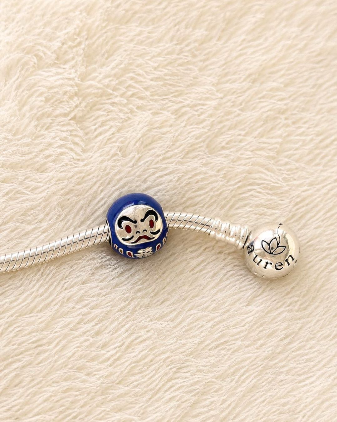 Daruma Fortune Charm