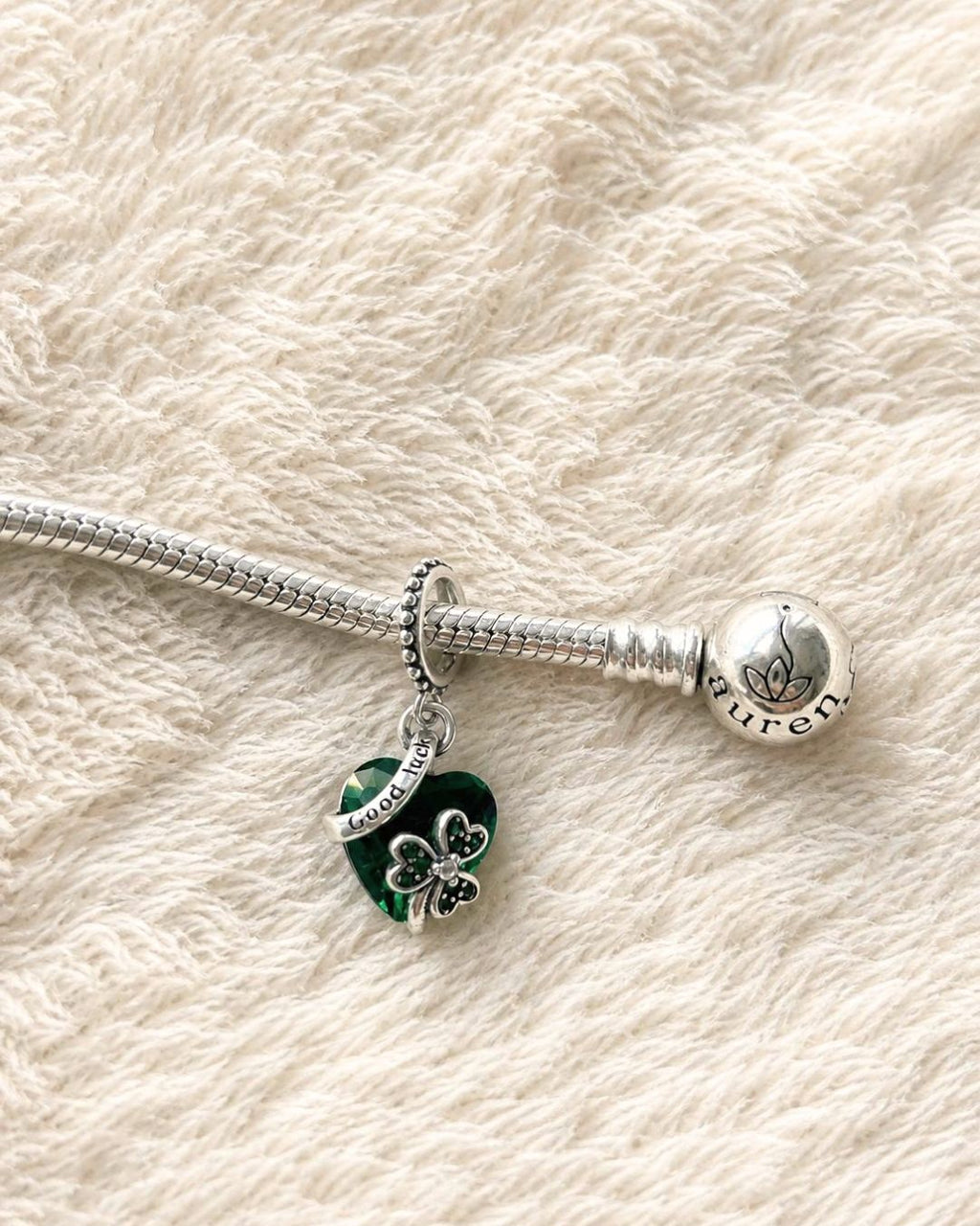 Emerald Luck Charm