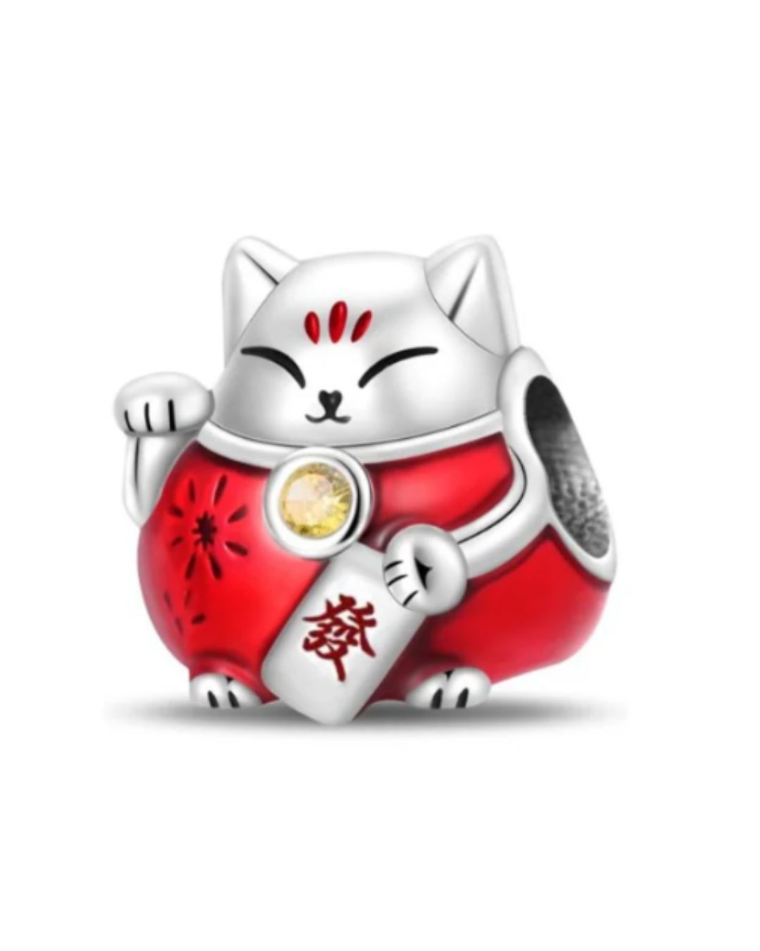 Lucky Fortune Cat Charm