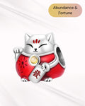 Lucky Fortune Cat Charm