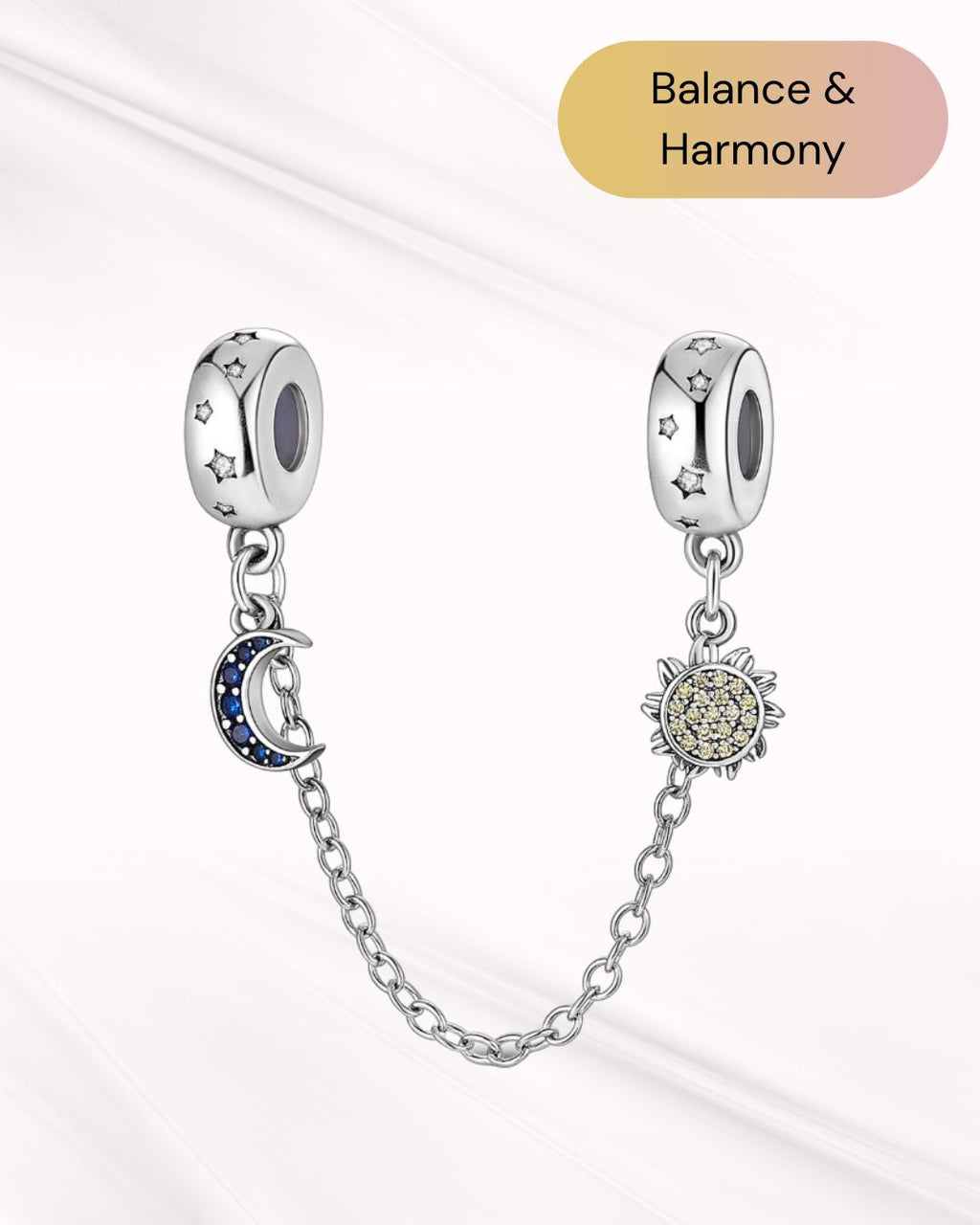 Sun & Moon Chain Charm