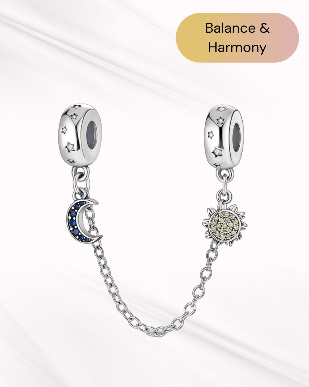Sun & Moon Chain Charm
