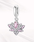 Rose Radiance Lotus Charm