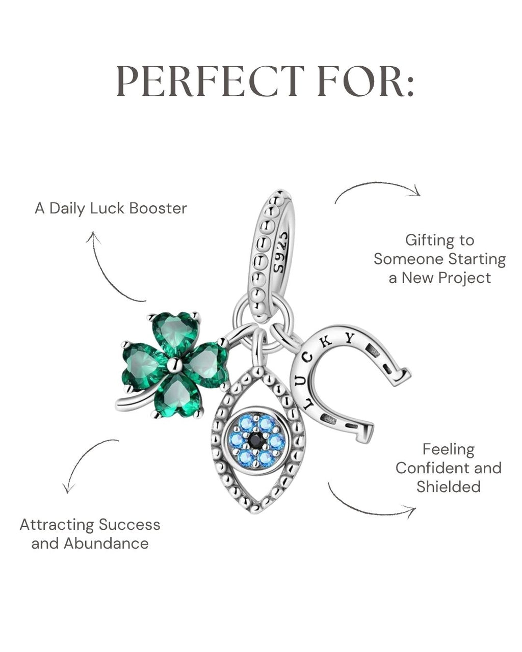 Triple Fortune Charm