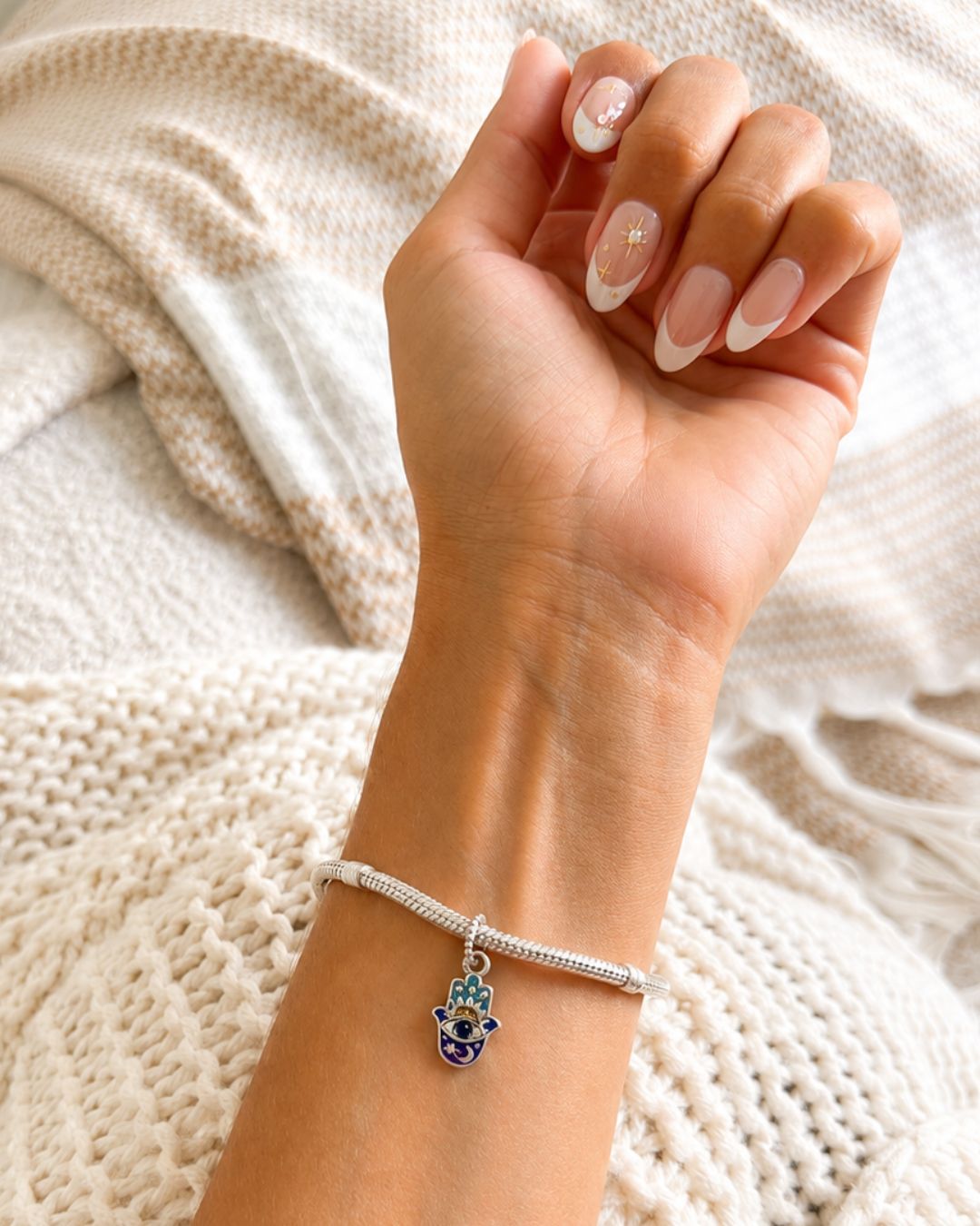 Celestial Hamsa Charm