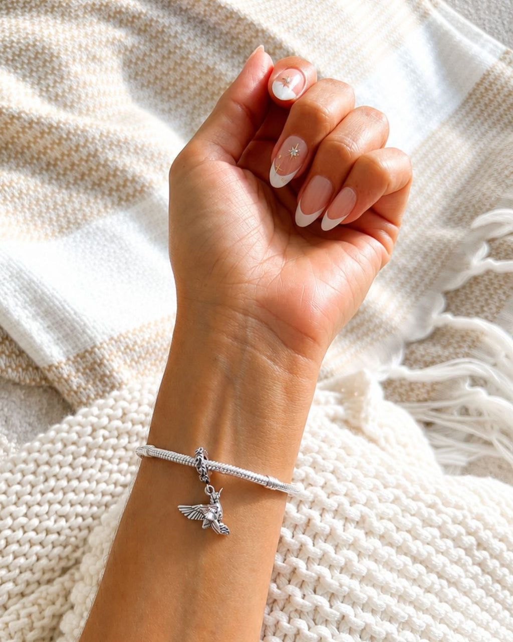 Hummingbird Flight Charm