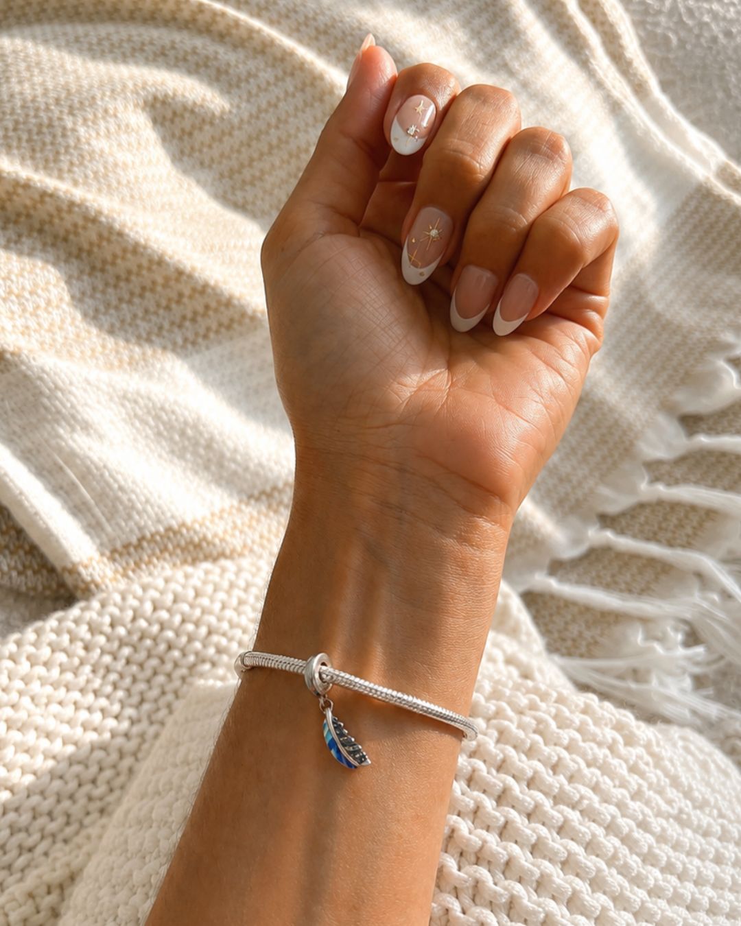 Ocean Wing Charm