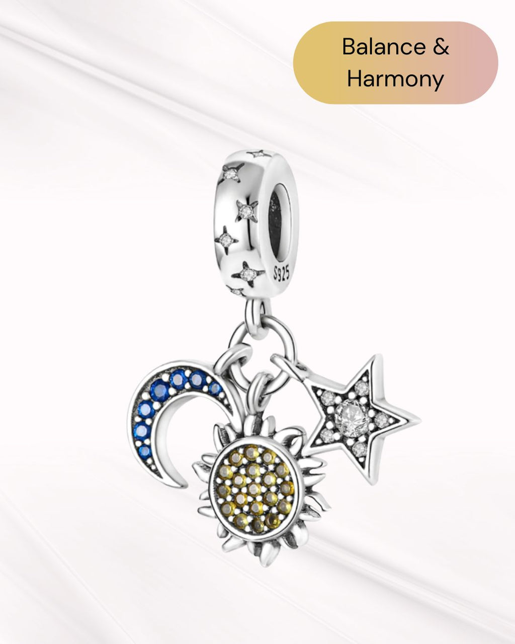 Sun Moon & Star Charm