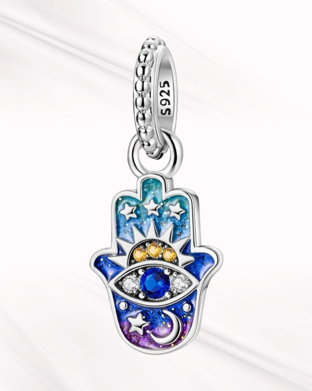 Celestial Hamsa Charm