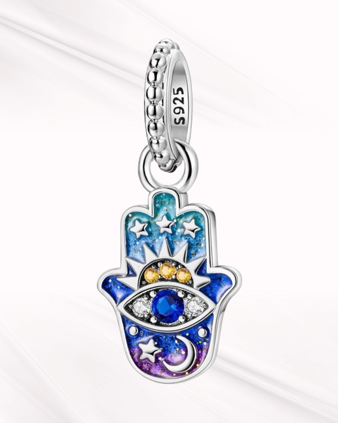Celestial Hamsa Charm