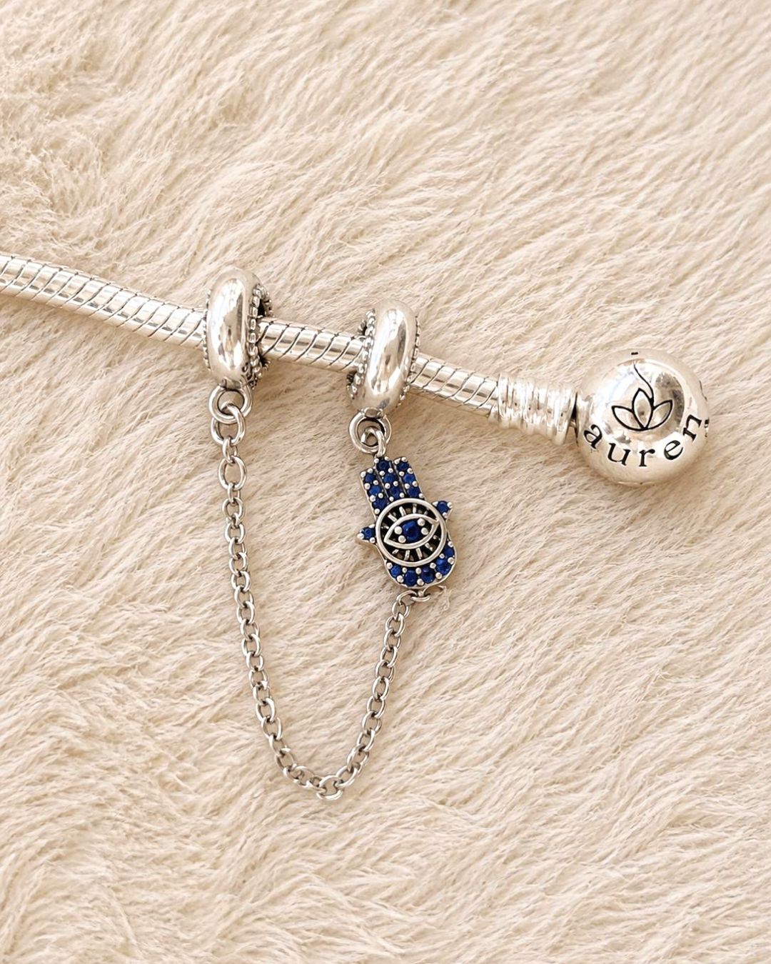 Hamsa Protection Chain Charm