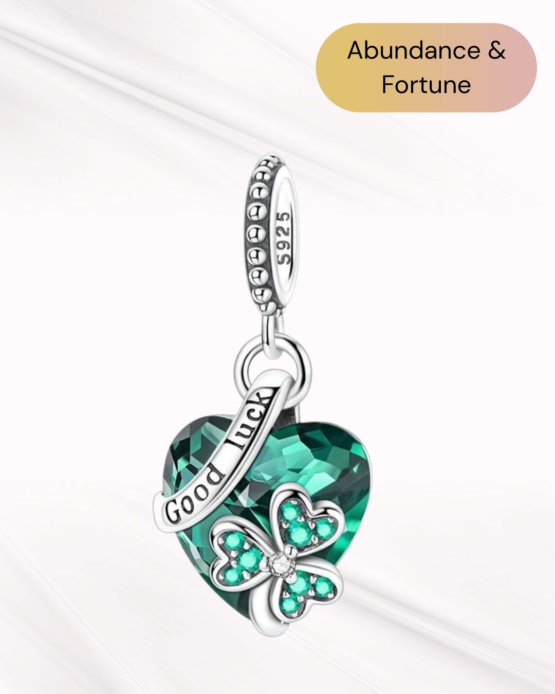 Emerald Luck Charm