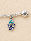 Celestial Hamsa Charm