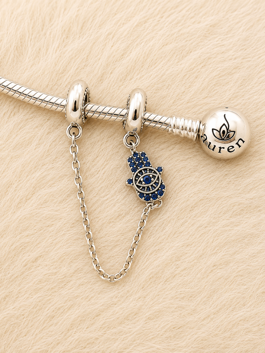 Hamsa Protection Chain Charm