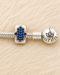 Blue Hamsa Charm