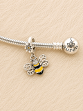 Golden Bee Charm