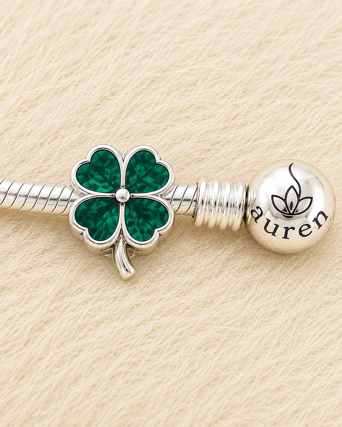 Lucky Clover Charm