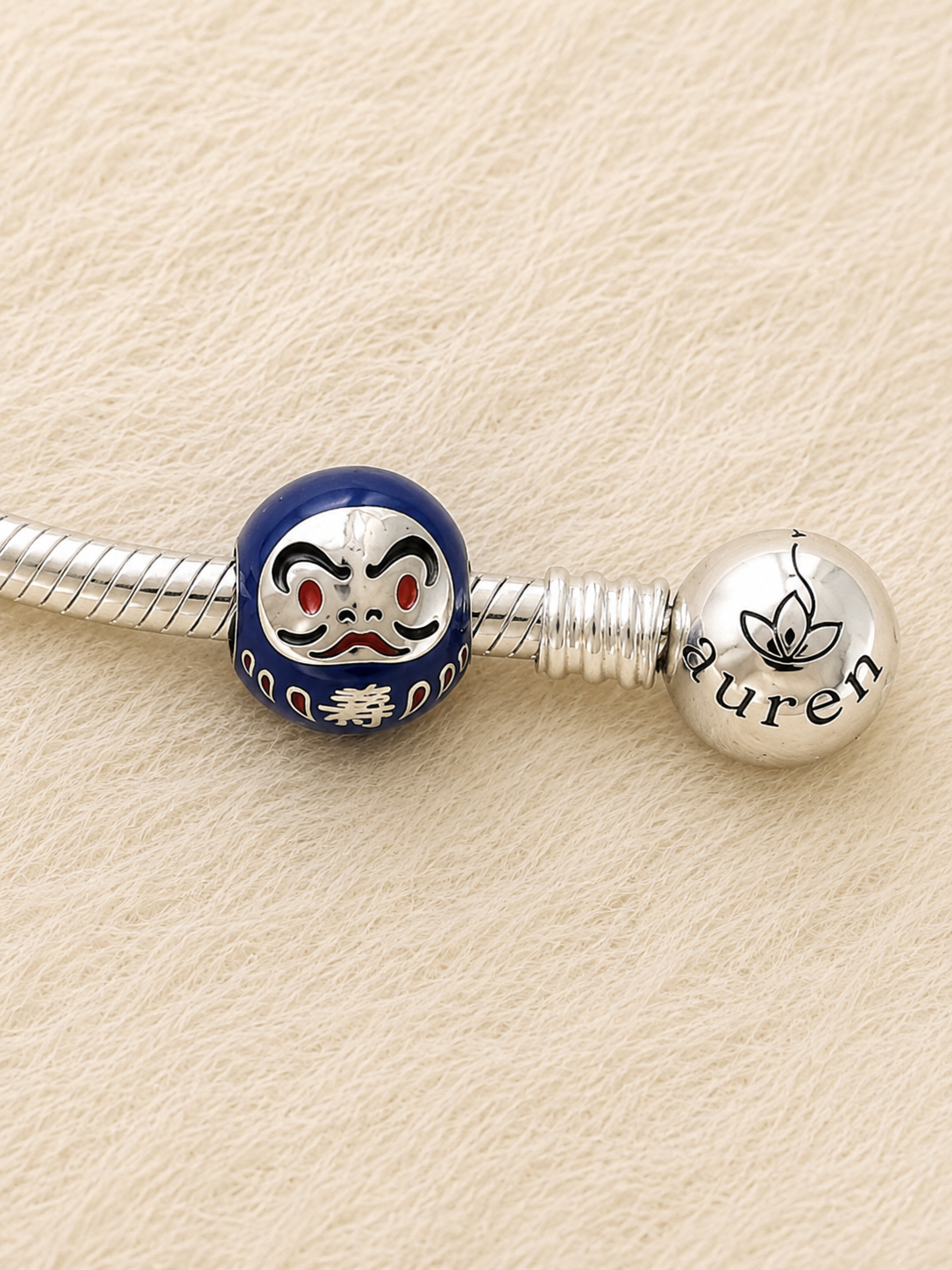 Daruma Fortune Charm