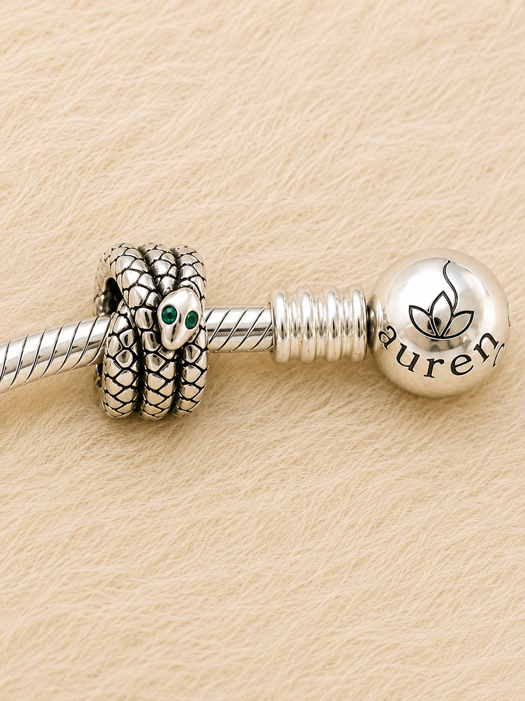 Serpent Guardian Charm