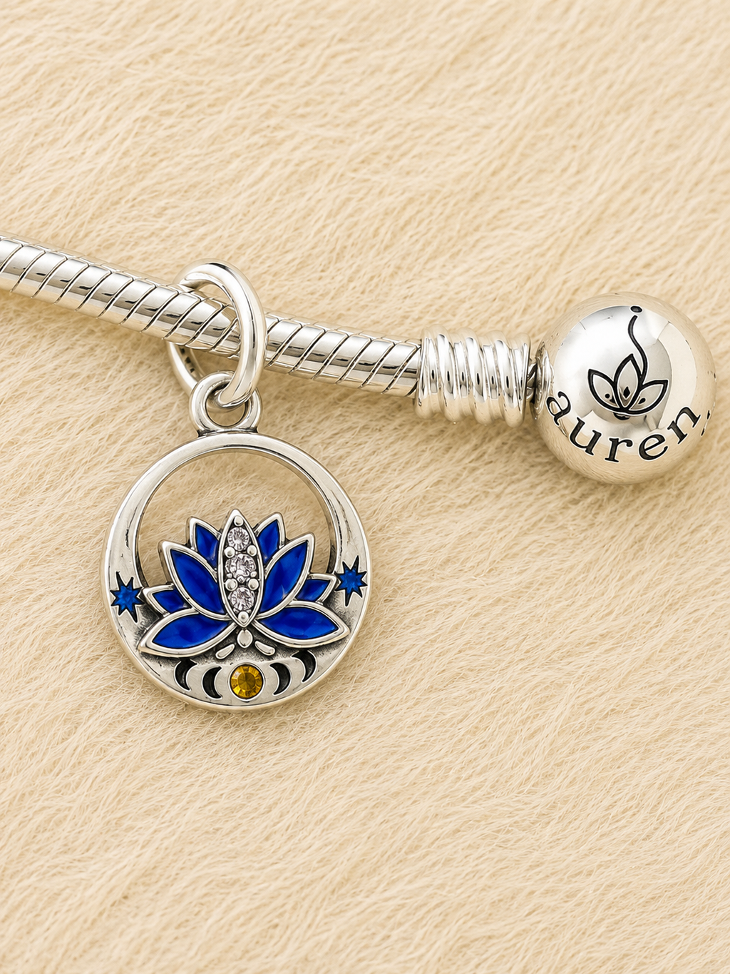 Cosmic Lotus Charm